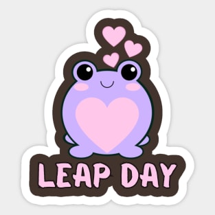 Leap Day Sticker